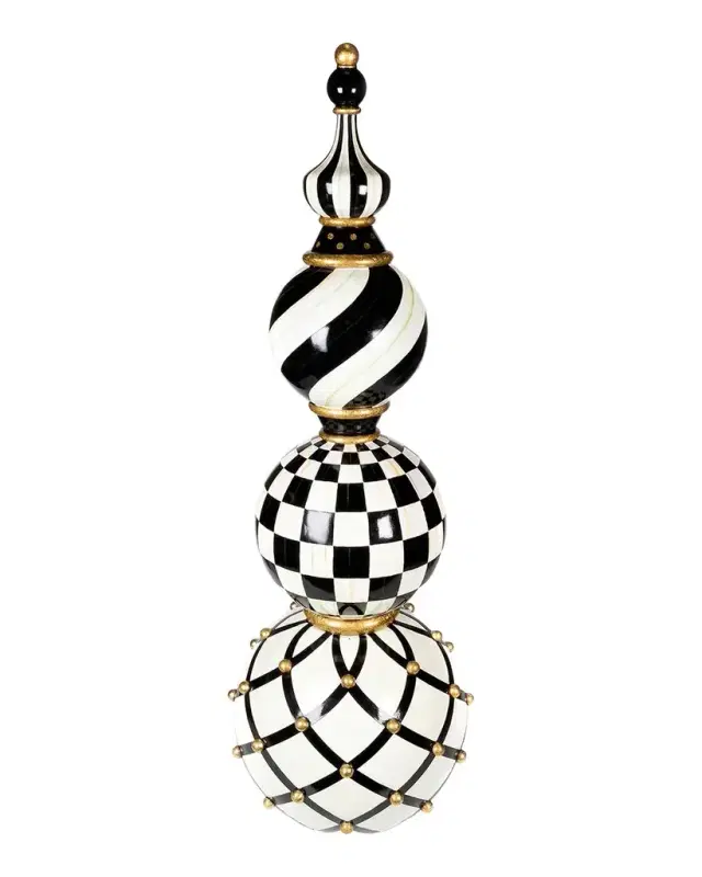 MacKenzie-Childs Courtly Check Trophy Topiary