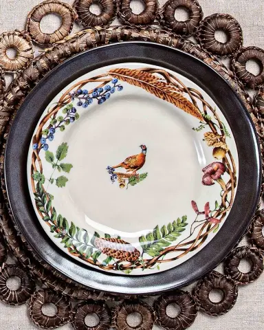 Juliska Forest Walk Cafe Au Lait Dessert/Salad Plates, Set of 4 | Thumbnail 8