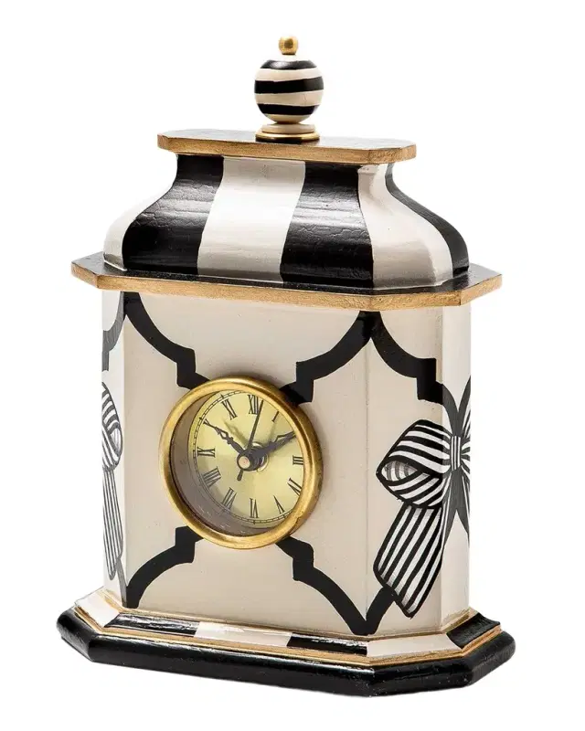 MacKenzie-Childs Pretty as a Bow Clock