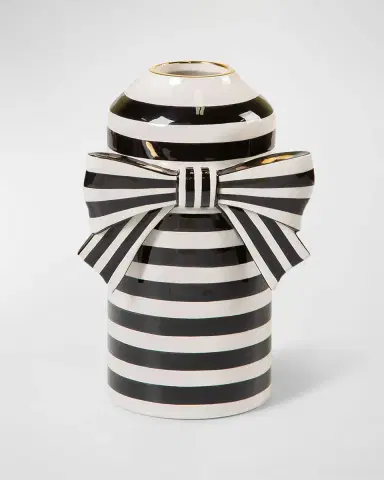 MacKenzie-Childs Courtly Bow Vase | Thumbnail 3
