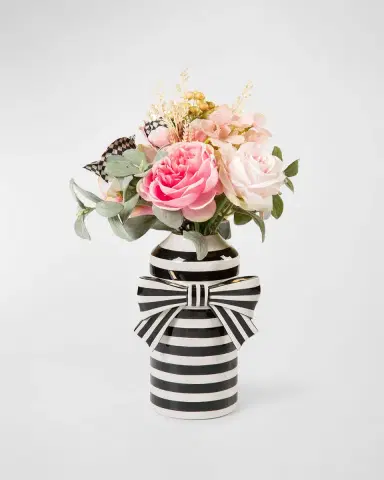 MacKenzie-Childs Courtly Bow Vase | Thumbnail 4