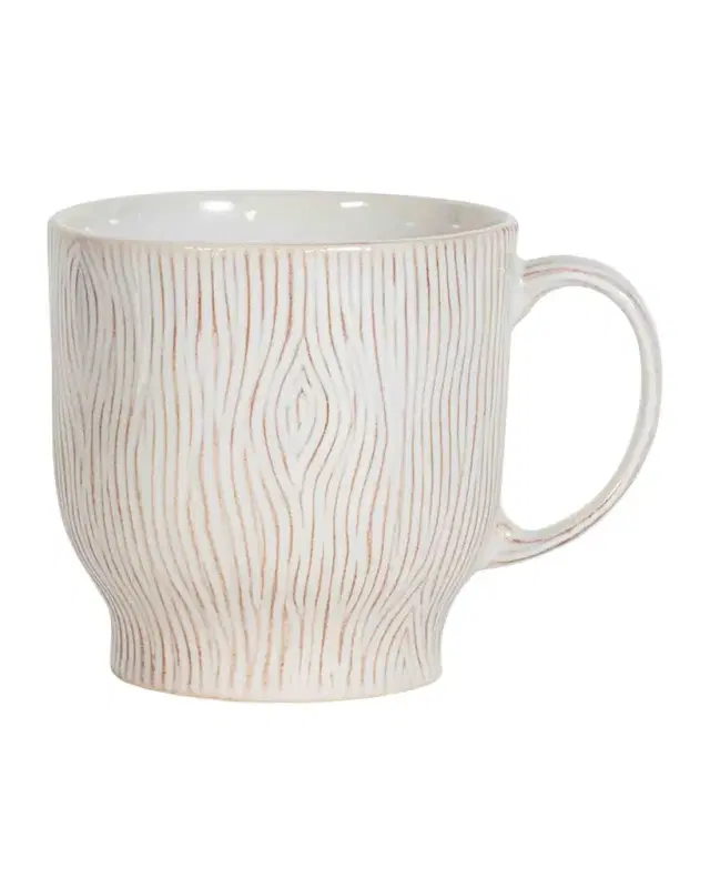 Juliska Blenheim Oak Whitewash Coffee/Tea Cup, 12 oz.