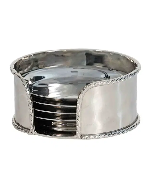 Juliska Graham Stainless Steel Coasters