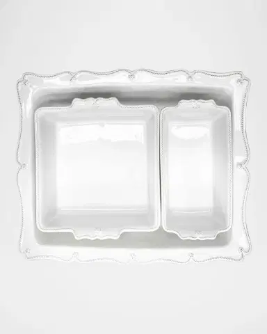 Juliska Berry & Thread Whitewash 3-Piece Baking Set | Thumbnail 2