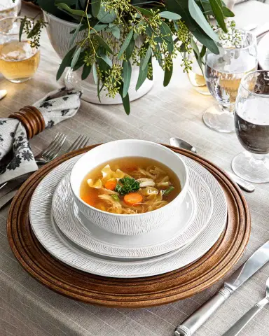 Juliska Blenheim Oak Whitewash 16-Piece Dinnerware Set | Thumbnail 6 Juliska Blenheim Oak Whitewash 16-Piece Dinnerware Set | Thumbnail 6