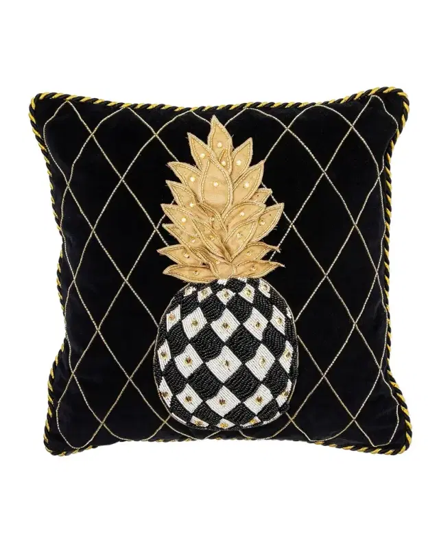 MacKenzie-Childs Pineapple Pillow