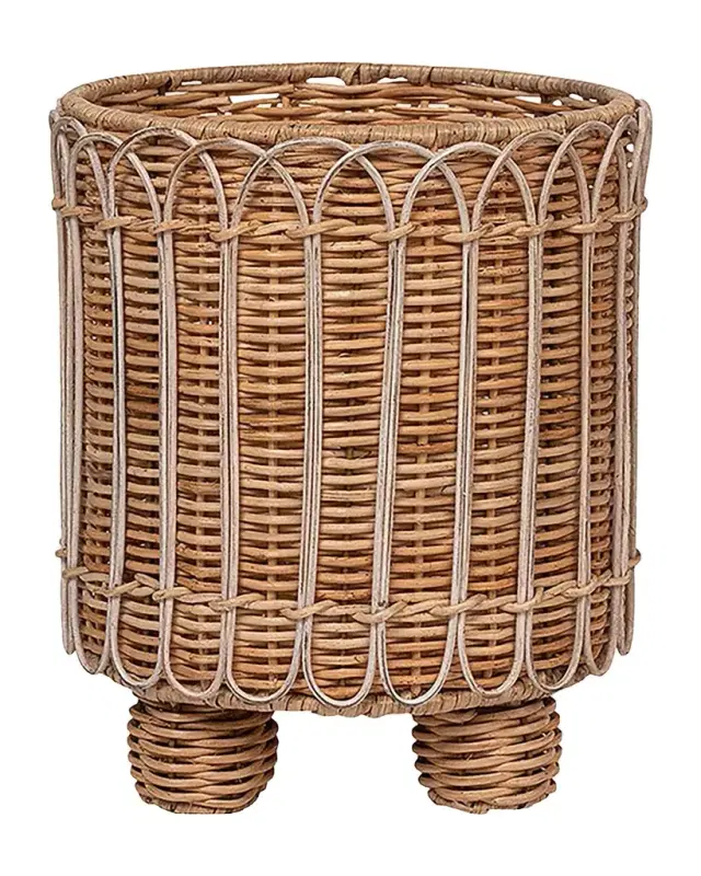 Juliska Provence Rattan 8" Round Planter