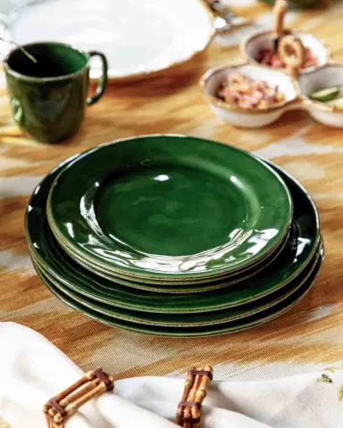 Juliska Puro Basil Dessert Salad Plate | Thumbnail 4 Juliska Puro Basil Dessert Salad Plate | Thumbnail 4
