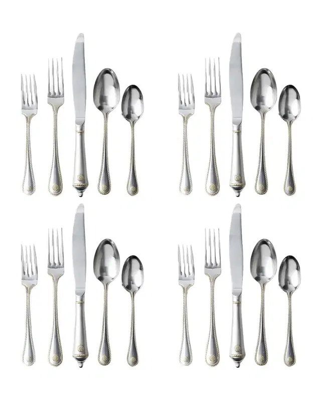 Juliska Berry & Thread 20-Piece Flatware Set