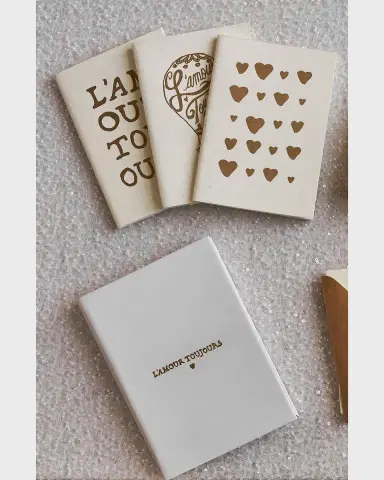 Juliska L 'Amour Toujours Embossed Journal | Thumbnail 4