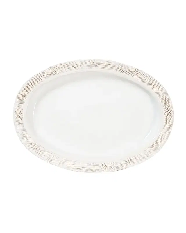Juliska Blenheim Oak Whitewash 18" Platter