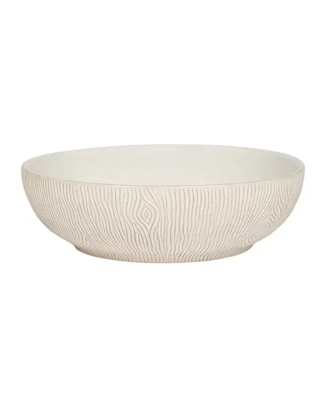 Juliska Blenheim Oak Whitewash Coupe Bowl