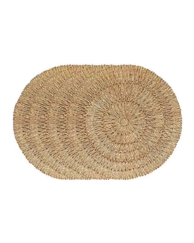 Juliska Straw Loop Natural Placemats, Set of 4