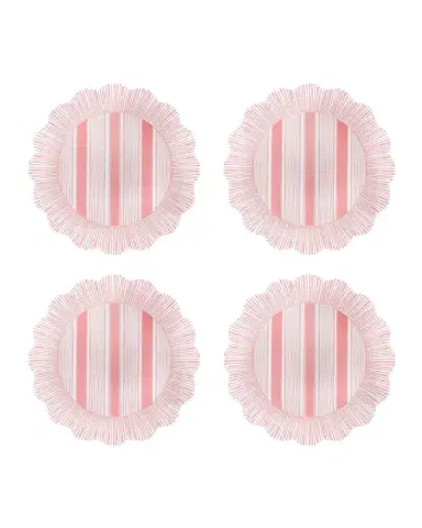 Juliska Cabana Stripe Melamine Dessert/Salad Plates | Thumbnail 1 Juliska Cabana Stripe Melamine Dessert/Salad Plates | Thumbnail 1