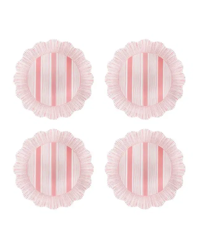 Juliska Cabana Stripe Melamine Dessert/Salad Plates