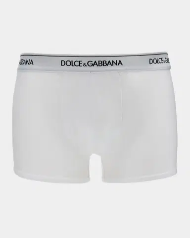 Dolce & Gabbana Men's Jersey Stretch 3-Pack Boxer Briefs | Thumbnail 4