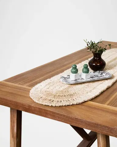 Juliska Straw Loop Table Runner, 16" x 60" | Thumbnail 4 Juliska Straw Loop Table Runner, 16" x 60" | Thumbnail 4