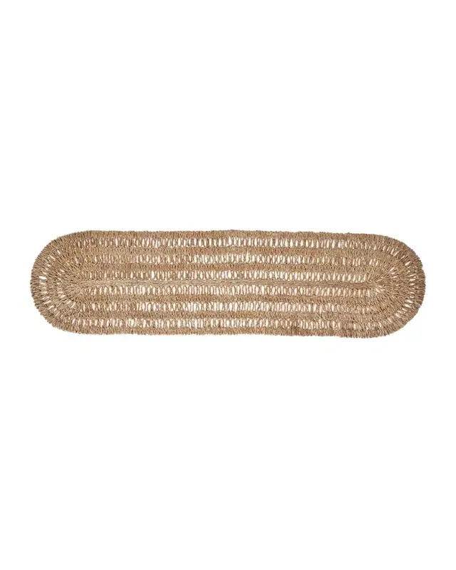 Juliska Straw Loop Table Runner, 16" x 60"