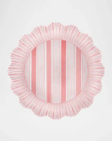 Juliska Cabana Stripe Melamine Dinner Plates | Thumbnail 2 Juliska Cabana Stripe Melamine Dinner Plates | Thumbnail 2