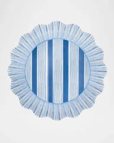 Juliska Cabana Stripe Melamine Dinner Plates | Thumbnail 2 Juliska Cabana Stripe Melamine Dinner Plates | Thumbnail 2