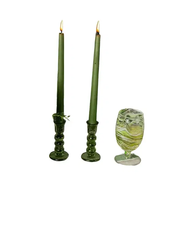 Juliska Provence 5" Candlesticks, Set of 2