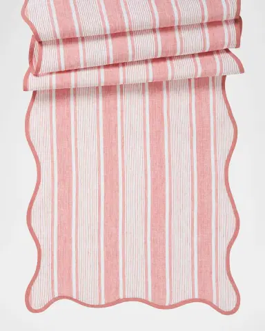 Juliska Cabana Stripe Table Runner, 18" x 90" | Thumbnail 2 Juliska Cabana Stripe Table Runner, 18" x 90" | Thumbnail 2