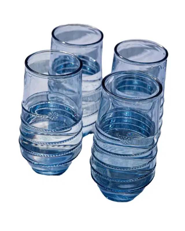 Juliska Amalia Acrylic Large Tumblers, Set of 4