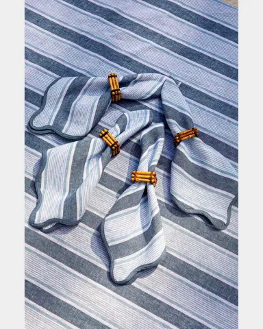 Juliska Cabana Stripe Napkins | Thumbnail 4 Juliska Cabana Stripe Napkins | Thumbnail 4