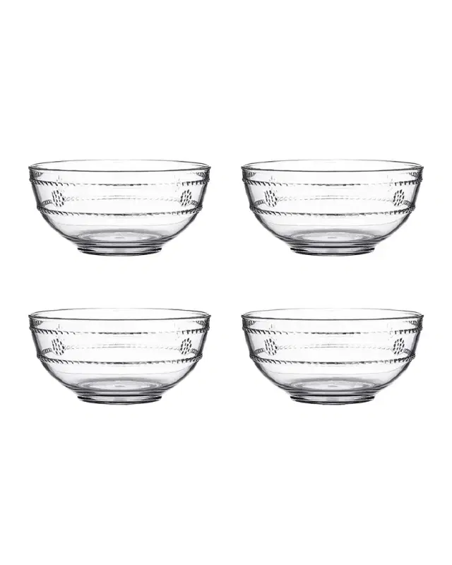 Juliska Isabella Acrylic Berry Bowl, Set of 4