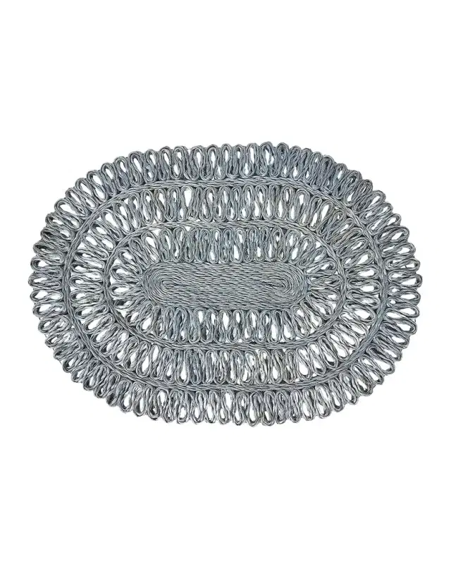 Juliska Straw Loop Oval Placemat