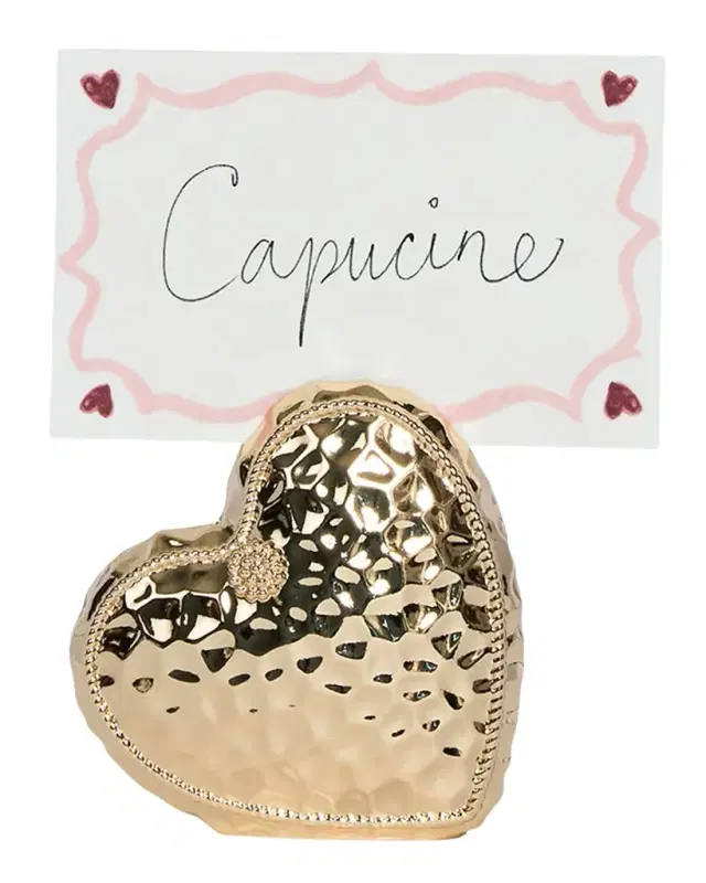 Juliska Berry & Thread Heart Place Card Holders, Set of 4