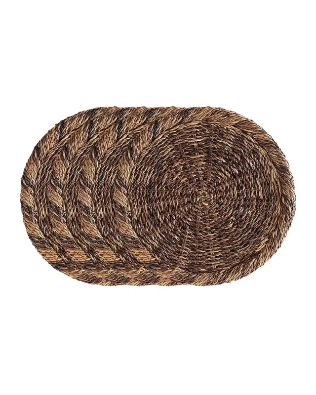 Juliska Rustic Rope Charger Plates, Set of 4