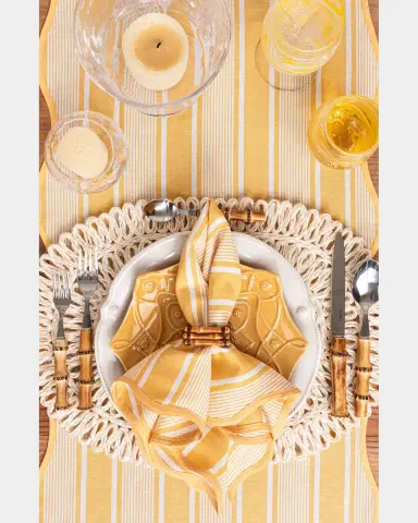 Juliska Cabana Stripe Napkins | Thumbnail 4 Juliska Cabana Stripe Napkins | Thumbnail 4
