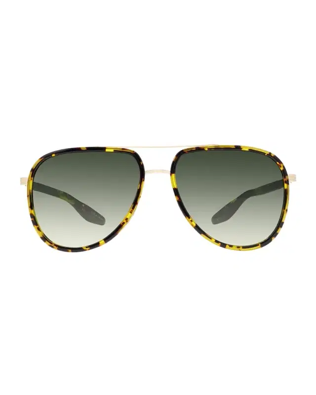 Barton Perreira Cani Titanium Aviator Sunglasses