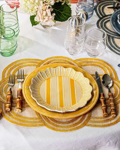 Juliska Cabana Stripe Melamine Dessert/Salad Plates | Thumbnail 5 Juliska Cabana Stripe Melamine Dessert/Salad Plates | Thumbnail 5