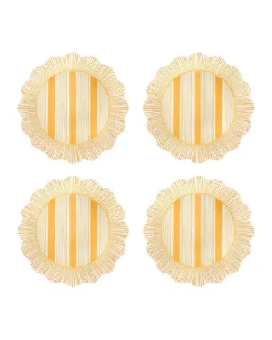Juliska Cabana Stripe Melamine Dessert/Salad Plates | Thumbnail 1 Juliska Cabana Stripe Melamine Dessert/Salad Plates | Thumbnail 1