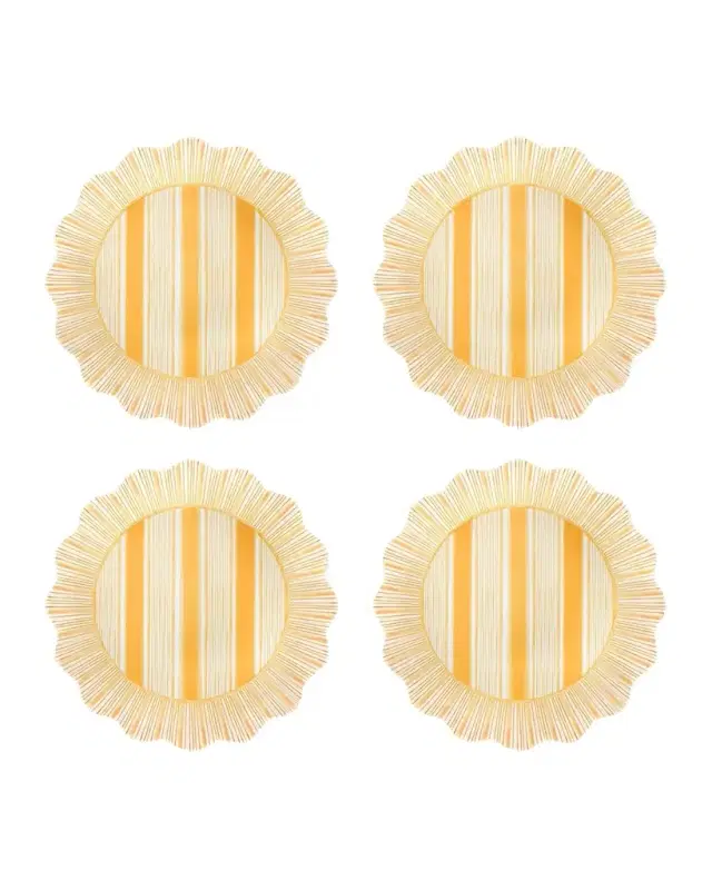 Juliska Cabana Stripe Melamine Dessert/Salad Plates