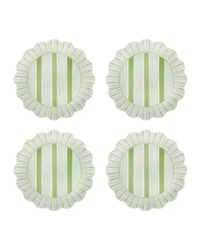 Juliska Cabana Stripe Melamine Dessert/Salad Plates