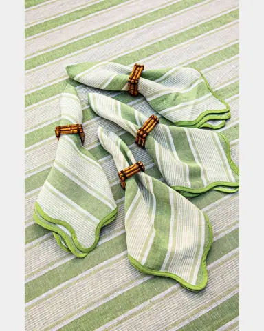 Juliska Cabana Stripe Napkins | Thumbnail 4 Juliska Cabana Stripe Napkins | Thumbnail 4