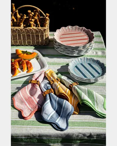 Juliska Cabana Stripe Napkins | Thumbnail 5 Juliska Cabana Stripe Napkins | Thumbnail 5