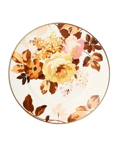MacKenzie-Childs Wild Rose White Salad Plate | Thumbnail 1 MacKenzie-Childs Wild Rose White Salad Plate | Thumbnail 1