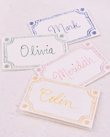 Juliska Berry & Thread Place Cards, Set of 12 | Thumbnail 2