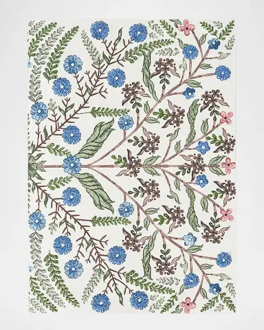 Juliska Villa Seville Embroidered Paper Journal, 7" x 10" | Thumbnail 2