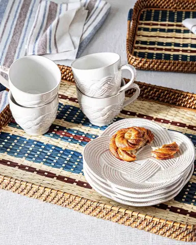 Juliska Danish Stripe 21" Tray | Thumbnail 2