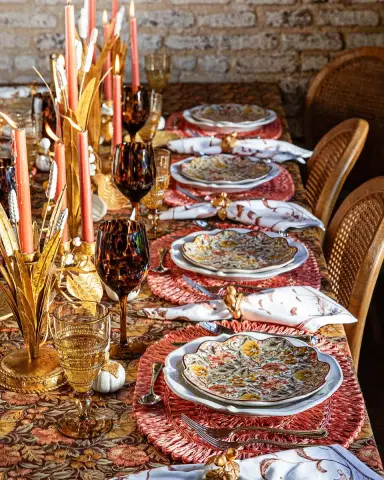 Juliska Willa Tablecloth, 60" x 120" | Thumbnail 4