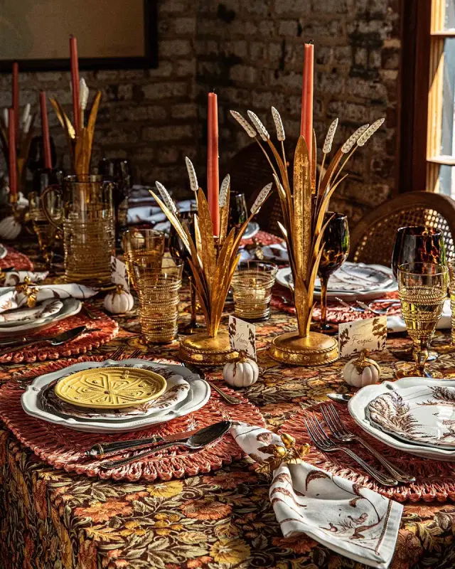Juliska Willa Tablecloth, 60" x 120"