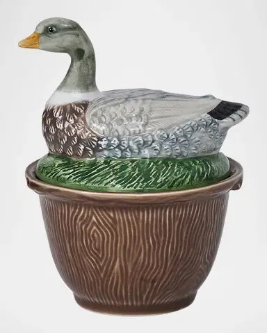 Juliska Forest Walk Duck Bowl with Lid | Thumbnail 2