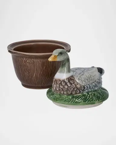 Juliska Forest Walk Duck Bowl with Lid | Thumbnail 3
