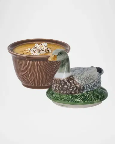 Juliska Forest Walk Duck Bowl with Lid | Thumbnail 5