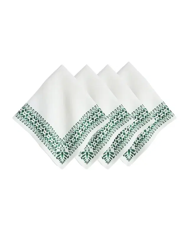 Juliska Iberian Border Napkins, Set of 4